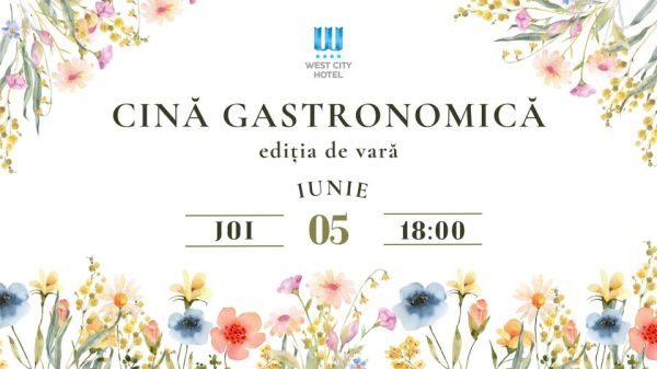 Cină Gastronomica - Ediția de Vară
