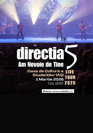 Direcția 5 - Am nevoie de tine - Live Tour 2026