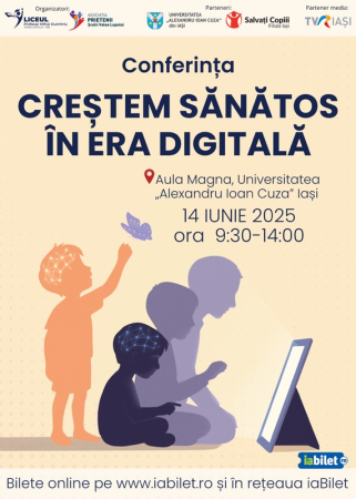 Conferința ”Creștem sănătos în era digitală” - Eveniment educațional caritabil