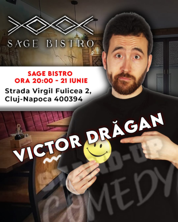 Show de stand-up cu Victor Dragan