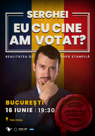 Stand-up comedy politic cu SERGHEI - "Eu cu cine am votat?"