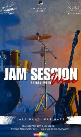 Jam Session Paired with Wine | Jazz Band: Fat Cats