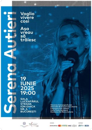 Serena Autieri în concert - Voglio vivere così / Așa vreau să trăiesc