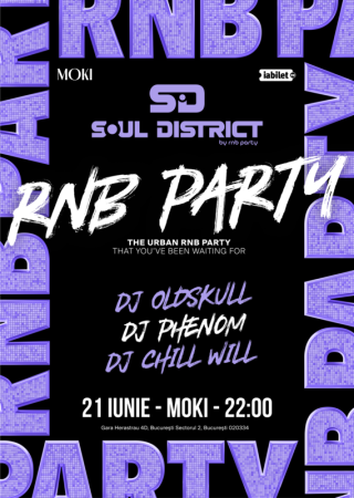 Soul District - The Urban RnB Party you’ve been waiting for!