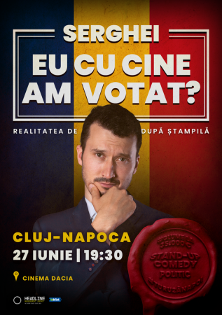 Stand-up Comedy politic cu SERGHEI - "Eu cu cine am votat?"