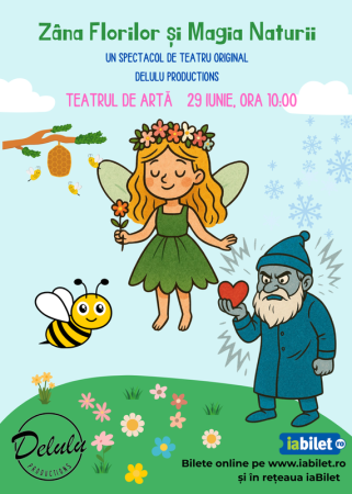 Zâna Florilor și Magia Naturii – Teatru pentru copii interactiv