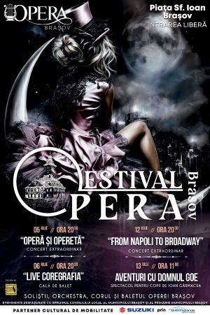 Începe stagiunea estivală a Operei Brașov!