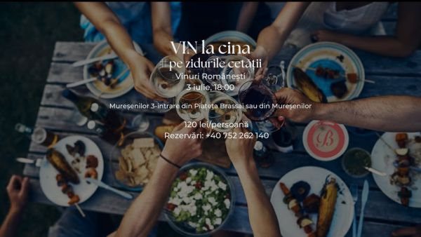 VIN la cină pe zidurile Cetății | Vinuri Românești