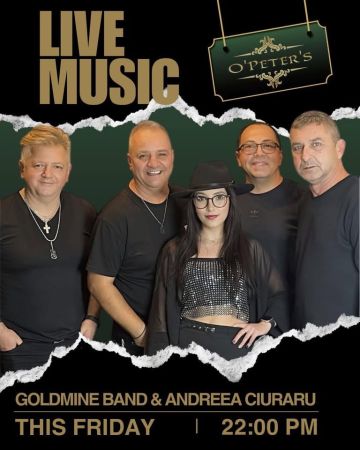 Live Music Party with Goldmine Band&Andreea Ciuraru