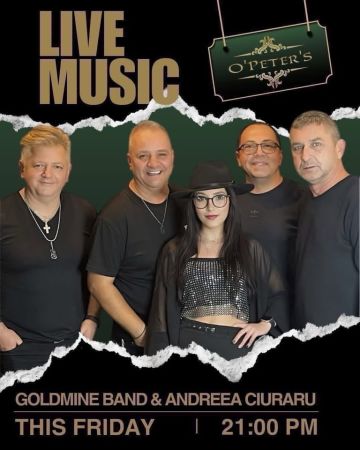 Live Music Party with Goldmine Band&Andreea Ciuraru