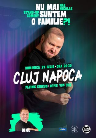 „Nu mai suntem o FAMILIE?!” Show nostalgic de stand-up cu Nae Nicolae