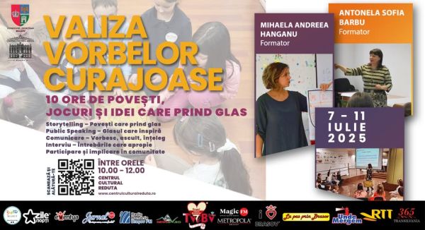 Valiza Vorbelor Curajoase – Ateliere de vacanță pentru copii