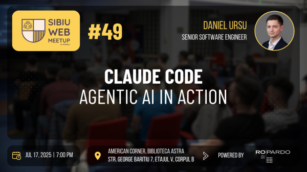 Sibiu Web Meetup #49 - Claude Code: Agentic AI in Action