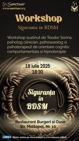 Workshop: Siguranta in BDSM