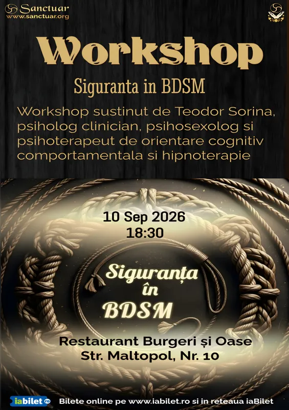 Workshop: Siguranta in BDSM