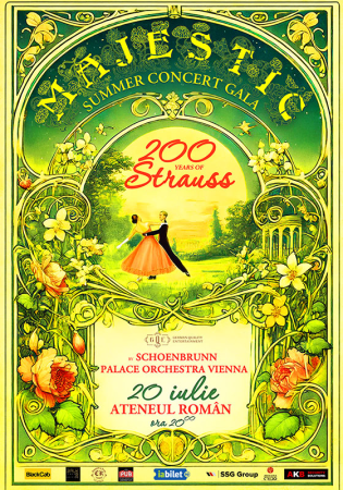 Majestic Summer Concert Gala – 200 years of Johann Strauss by Schoenbrunn Palace Orchestra Vienna