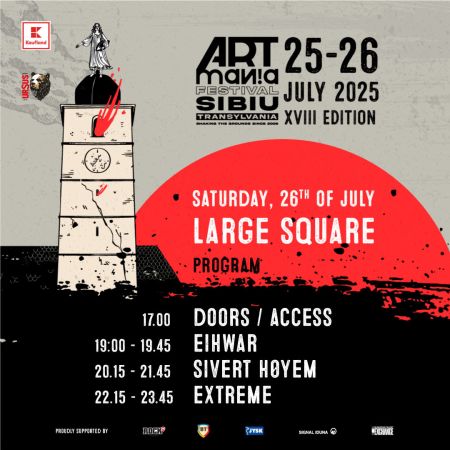 Programul complet ARTmania Festival 2025