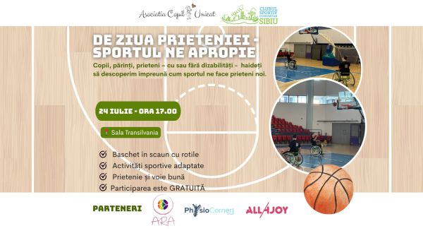 Ziua Prieteniei – Sportul Apropie!