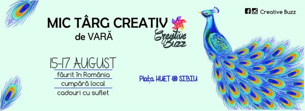 Mic Târg Creativ de vară la SIBIU *Creative Buzz* #38