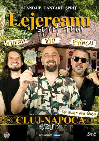 Stand Up Comedy Show Vio, Frîncu și Guran - Lejereanu Spriț Tour