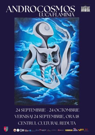 Vernisajul expoziției ANDROCOSMOS, artist Flaminia Luca