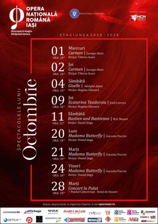 Spectacolele lunii Octombrie