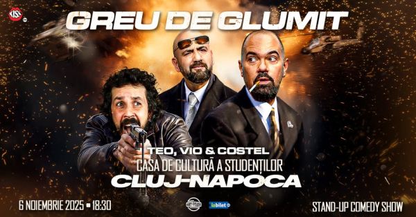 Greu de glumit cu Teo, Vio și Costel - Stand Up Comedy Show 2