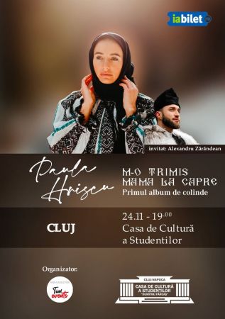 Paula Hriscu “M-o trimis mama la capre!”