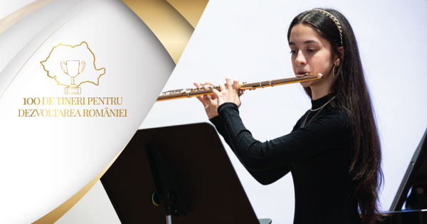 Emma-Iona Gherganu „100 de tineri pentru dezvoltarea României”