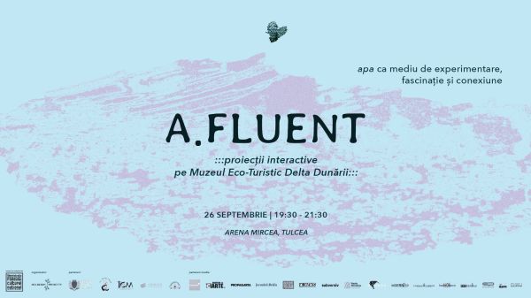 A.FLUENT - o nouă instalație artistică interactivă de mari dimensiuni, la Tulcea