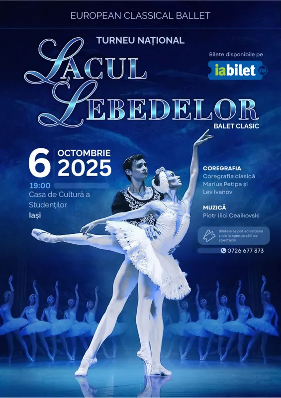 Lacul Lebedelor - Turneu National - European Classical Ballet