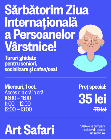 Sărbătorim Ziua Internațională a Persoanelor Vârstnice