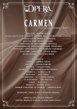 Spectacolul  „Carmen” | Operă de G. Bizet