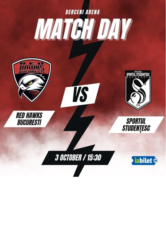 Hochei: Red Hawks vs. Sportul Studentesc