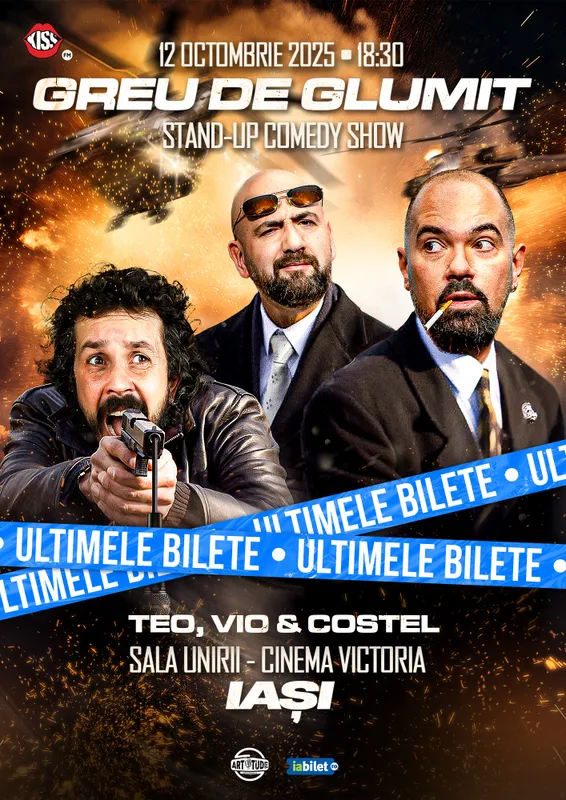 SHOW 1 - Greu de glumit cu Teo, Vio și Costel | Stand Up Comedy Show