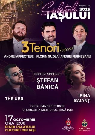 3 Tenori Ieșeni | Sărbătorile Iașului 2025