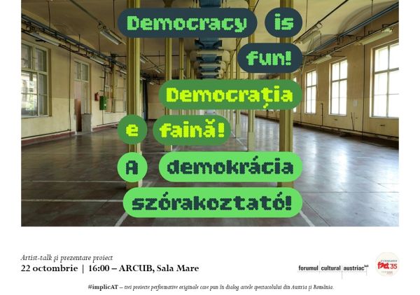 #implicAT – trei proiecte pentru dialogul între artele spectacolului din România și Austria