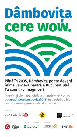 Lansarea apelului internațional de idei „Dâmbovița 2035”