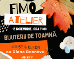 Atelier Fimo. Bijuterii de toamnă