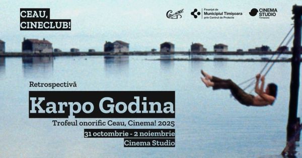 Retrospectivă Karpo Godina la Ceau, Cineclub!, în prezenţa cineastului