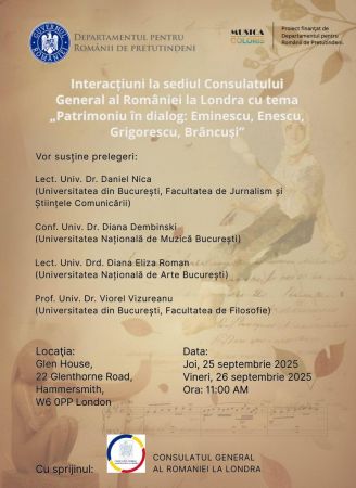 Patrimoniu în dialog: Eminescu, Enescu, Grigorescu, Brâncuși