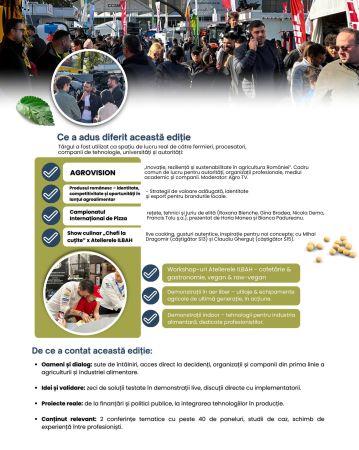 INDAGRA & INDAGRA FOOD 2025 – peste 35.000 de vizitatori