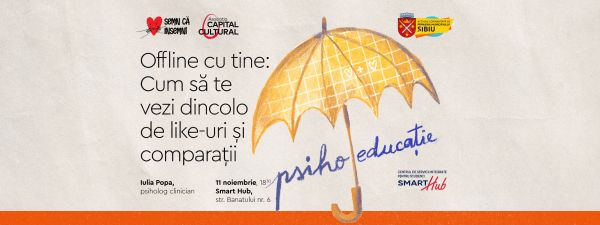 Offline cu tine: Cum să te vezi dincolo de like-uri și comparații