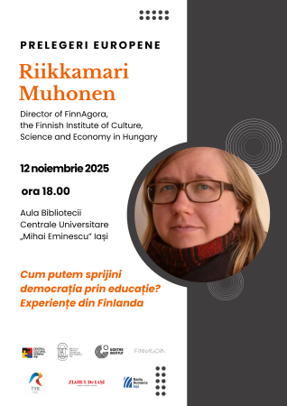 PRELEGERE: Cum putem sprijini democrația prin educație? Experiențe din Finlanda
