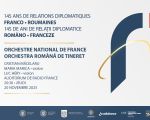 Orchestra Română de Tineret și Orchestra Națională a Franței | Concert