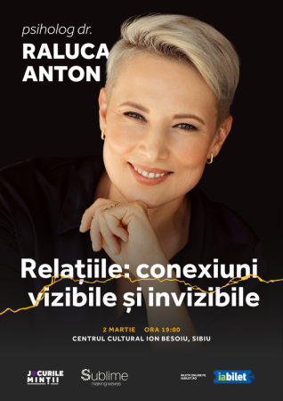 Conferinta Raluca Anton - Relațiile: conexiuni vizibile și invizibile