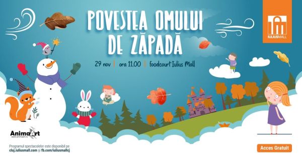 Kids Saturdays - Povestea Omului de Zăpada