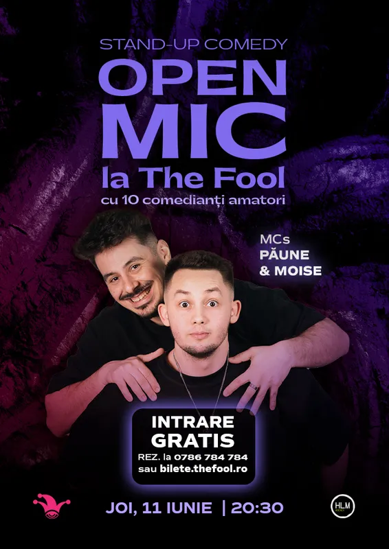Open Mic: MCs Moise & Păune