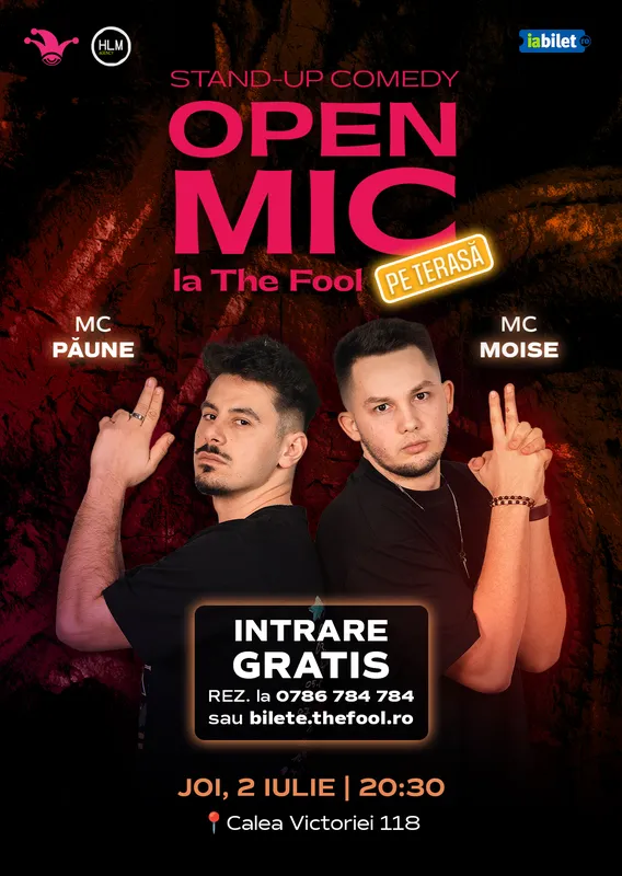 Open Mic: MCs Moise & Păune