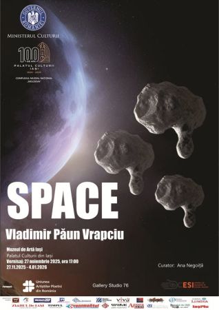 Expoziția de artă plastică „Spațiul”, semnată de artistul Vladimir Păun Vrapciu